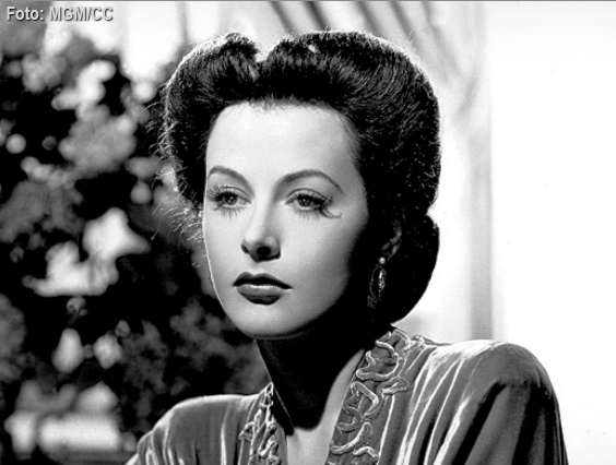 Hedy Lamarr, frequency hopping movie star